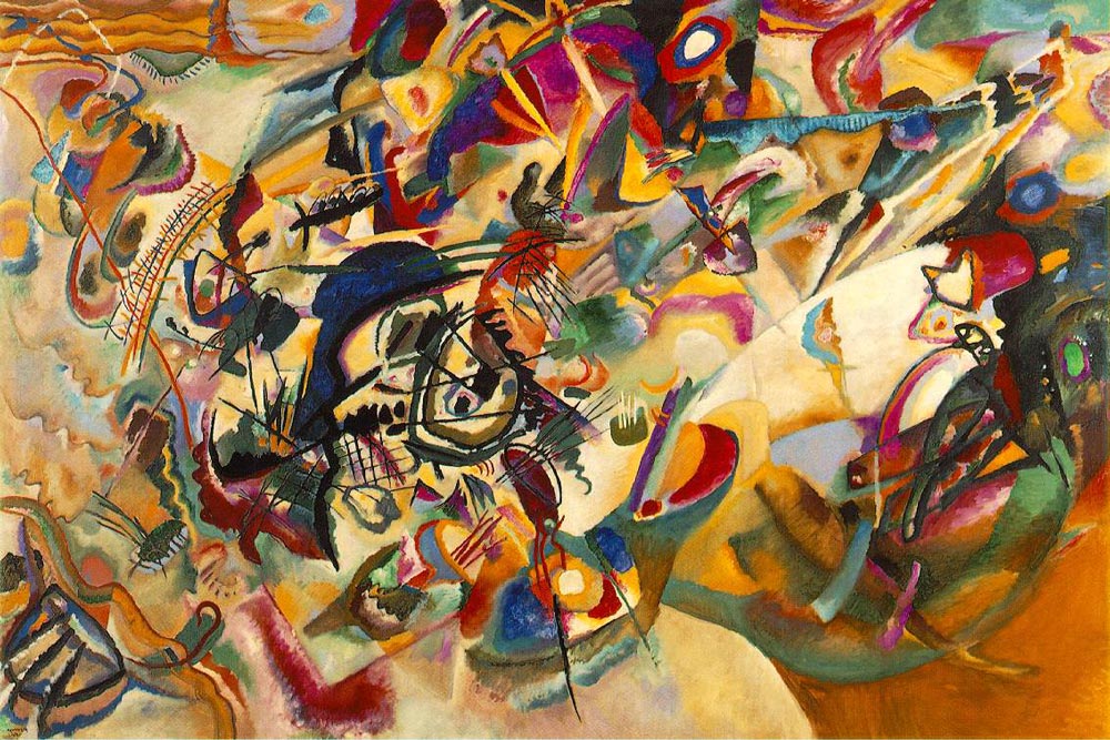 Wassily Kandinsky – Composition VII (1913): Iconic Abstract Painting That Changed Modern Art