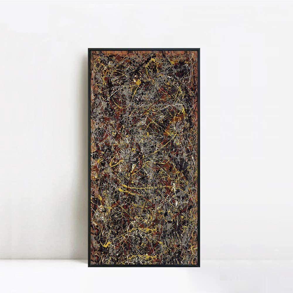 Jackson Pollock – No. 5, 1948: Groundbreaking Abstract Painting of the Drip Technique