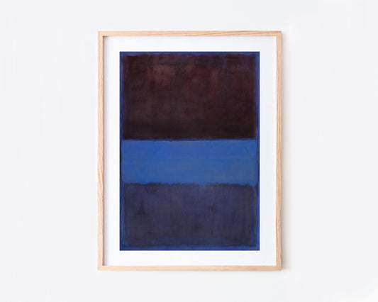 Mark Rothko – No. 61 (Rust and Blue) (1953): Iconic Abstract Painting of the Color Field Movement