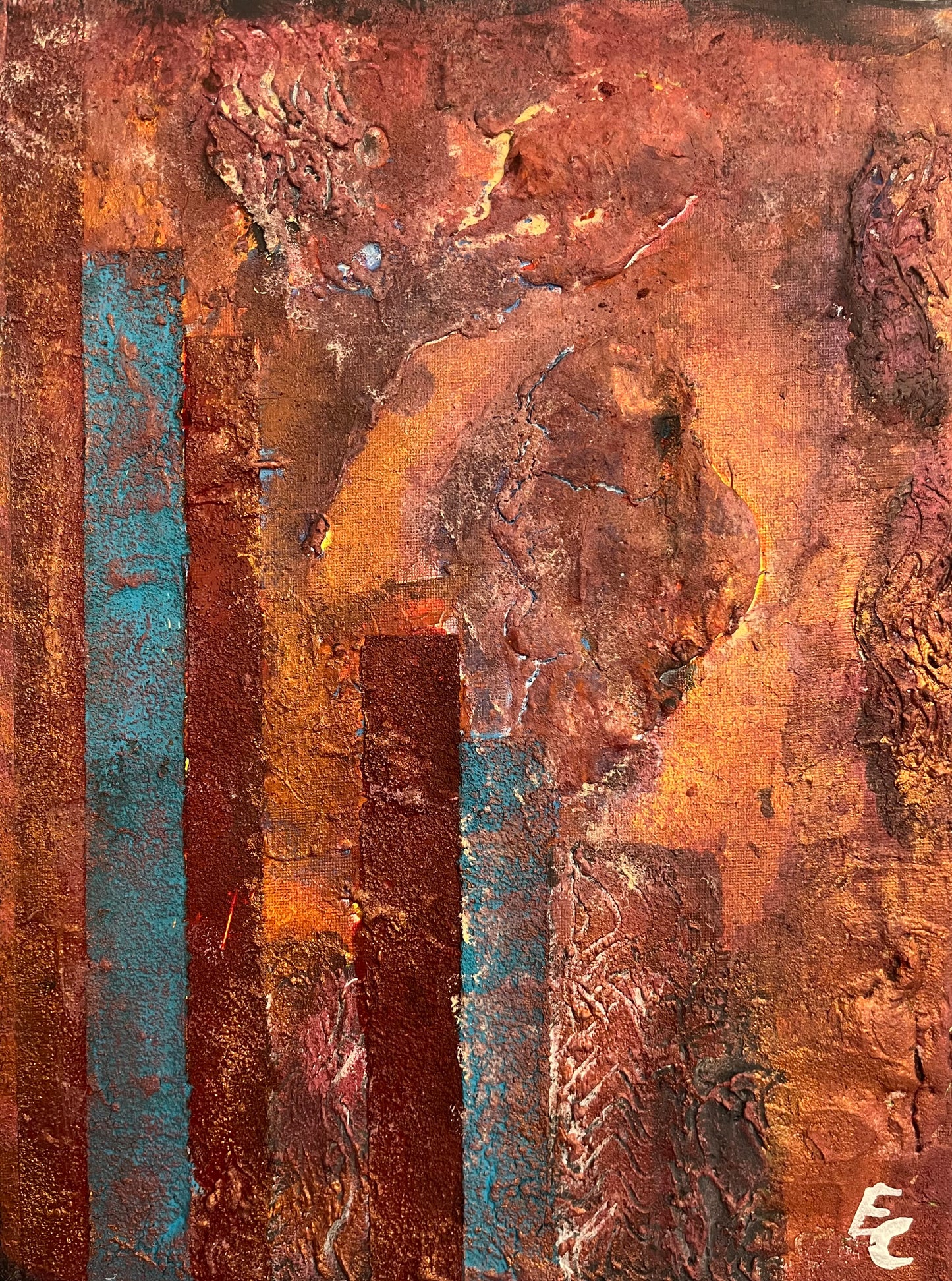 Original Painting “The Embrace” – Art of Connection and Passion