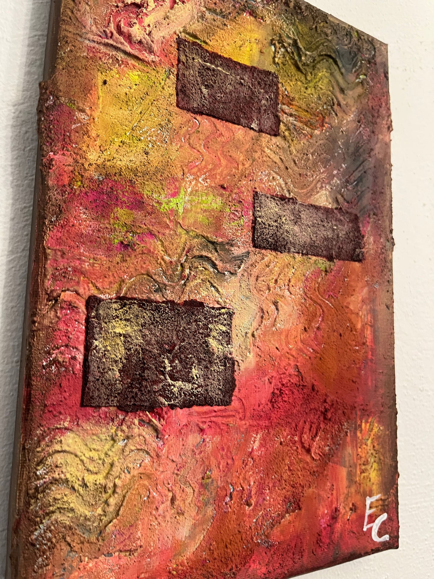 Original Painting “Erosion” – Artwork of Change and Quiet Revolution