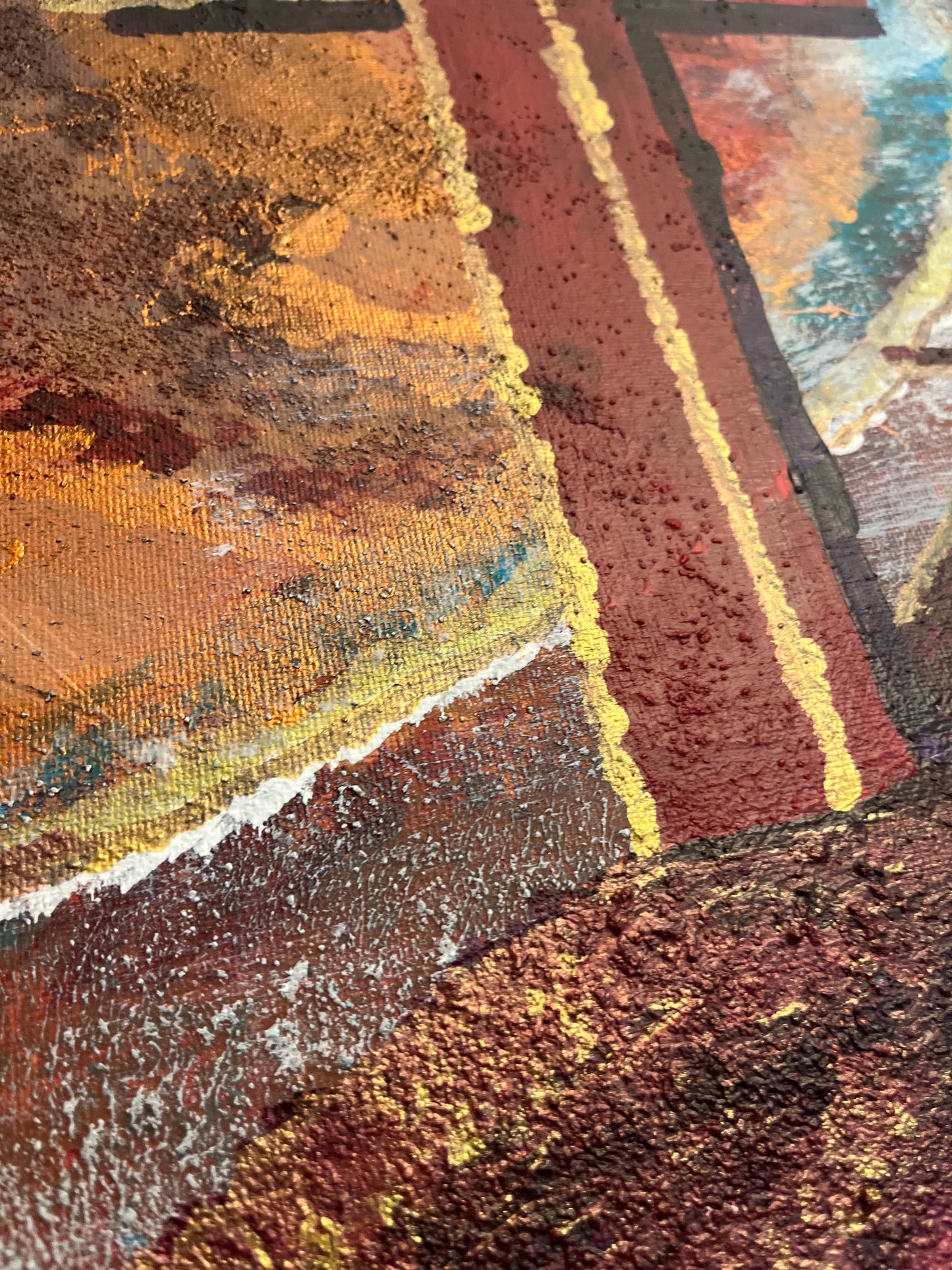 Original Painting “The Unknown” – An Invitation to Trust Life