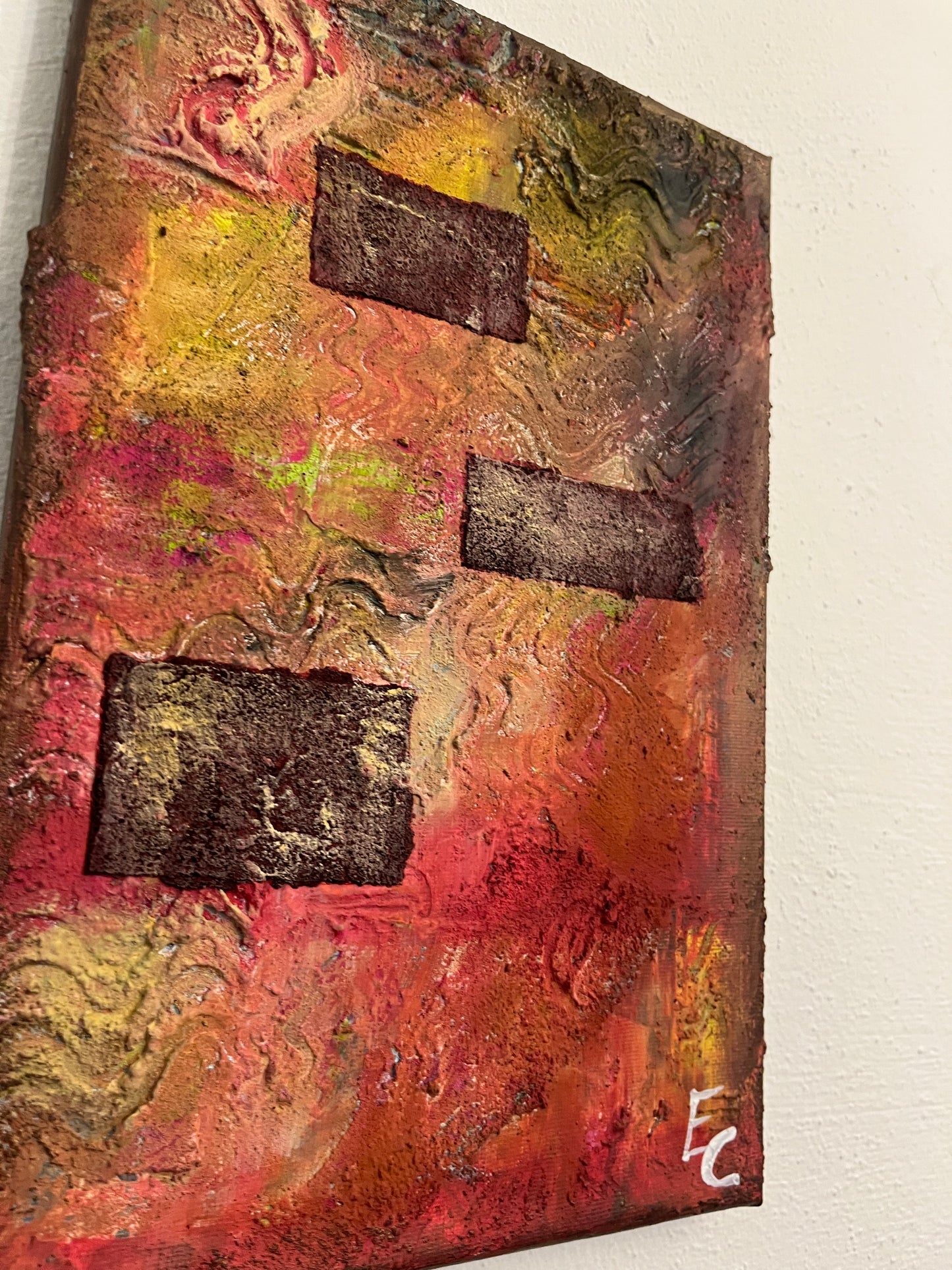 Original Painting “Erosion” – Artwork of Change and Quiet Revolution