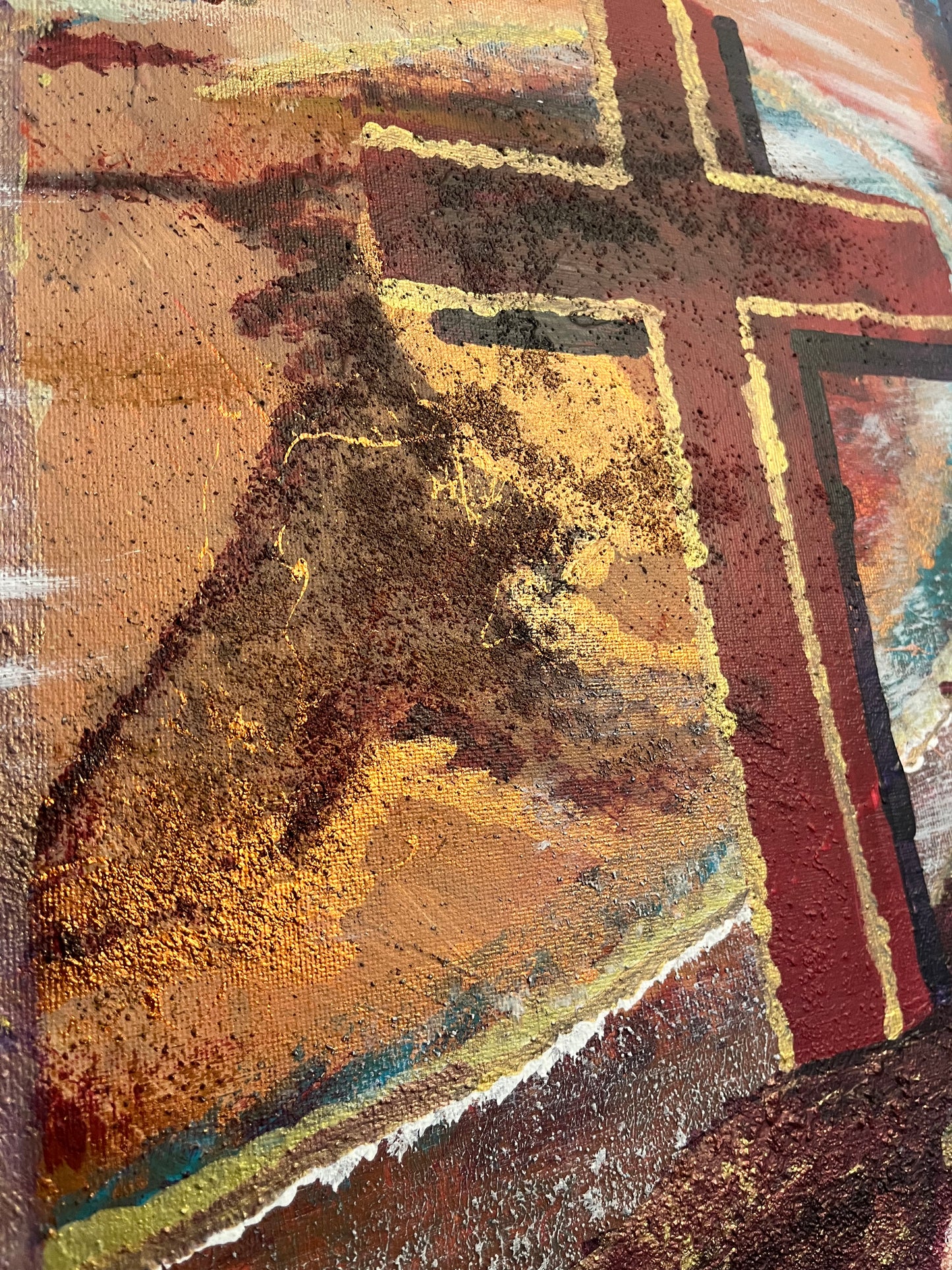 Original Painting “The Unknown” – An Invitation to Trust Life