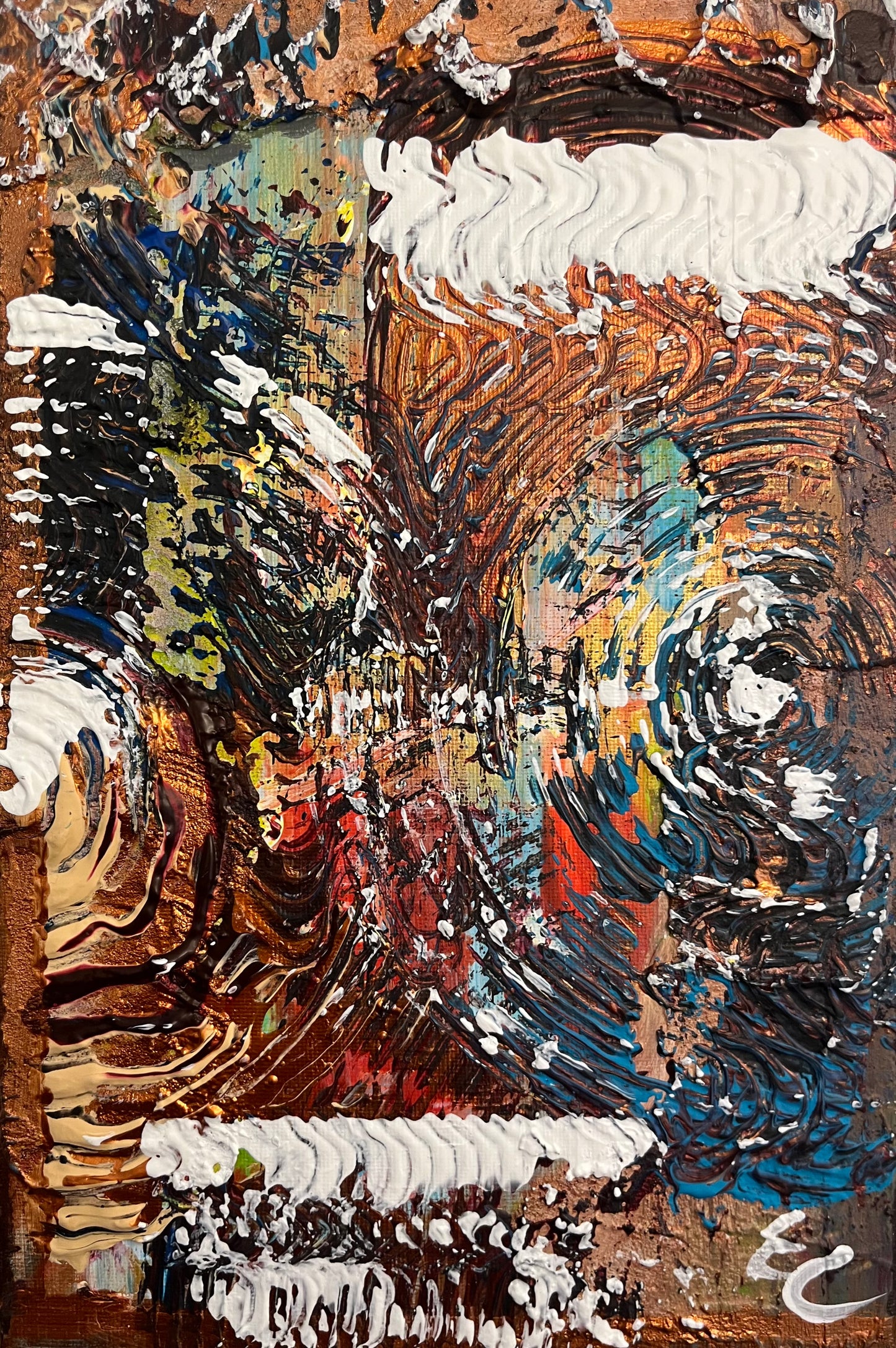 Original Painting “The Time” – One of a Kind