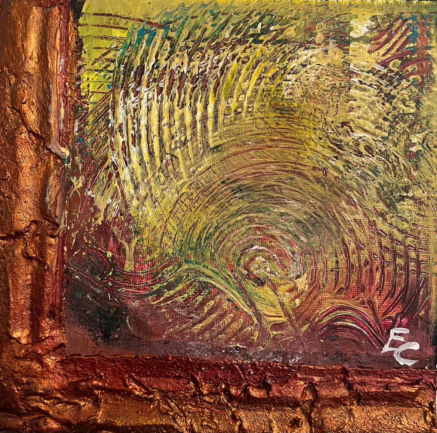 Original Painting “The Sun” – Awakening, Strength, and New Beginnings