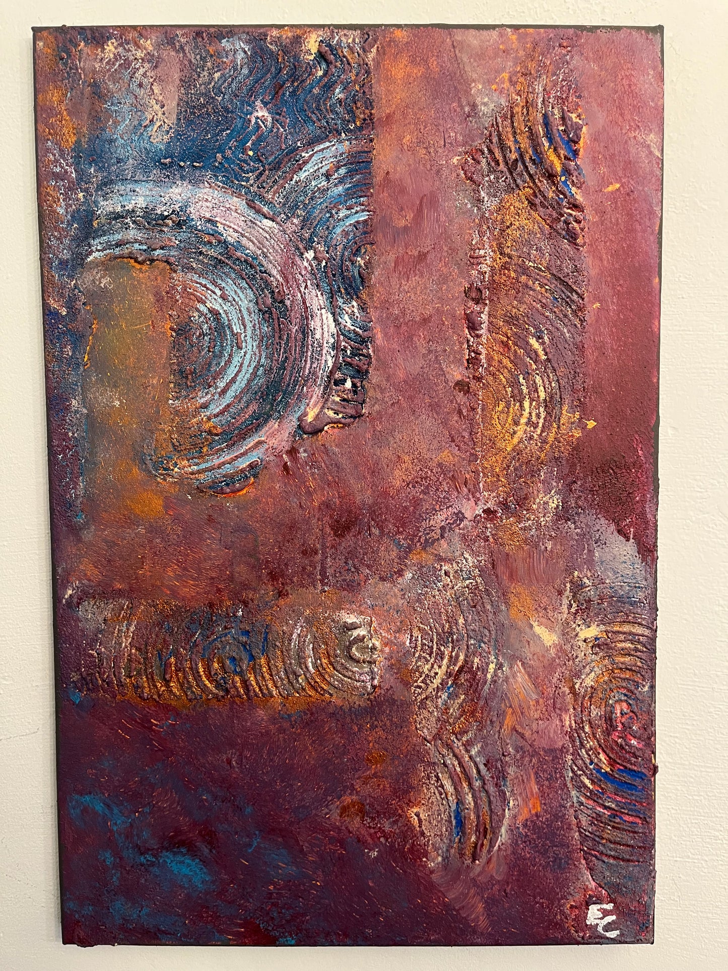 Original Painting “The Shades” – Abstract Art as a Mirror of Inner Transformation
