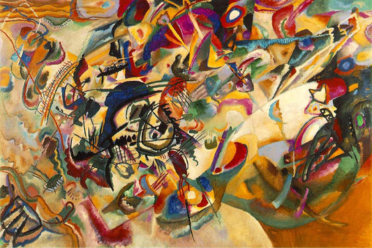 Wassily Kandinsky – Composition VII (1913): Iconic Abstract Painting That Changed Modern Art