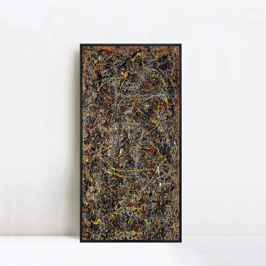 Jackson Pollock – No. 5, 1948: Groundbreaking Abstract Painting of the Drip Technique